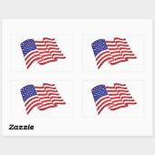 Stickers Drapeau américain (Feuille)