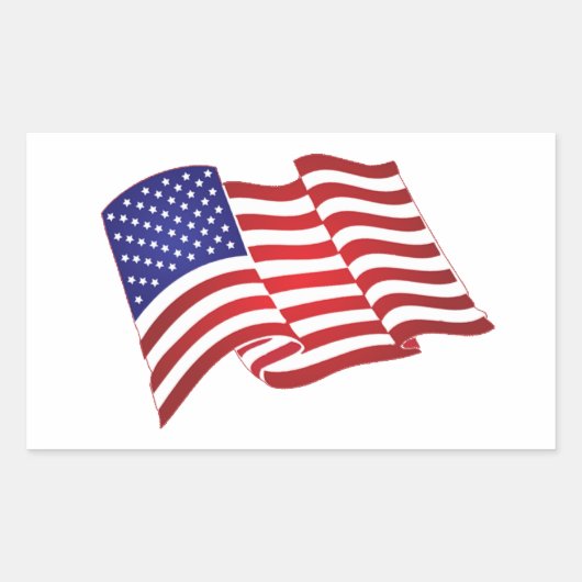 Stickers Drapeau américain (Devant)