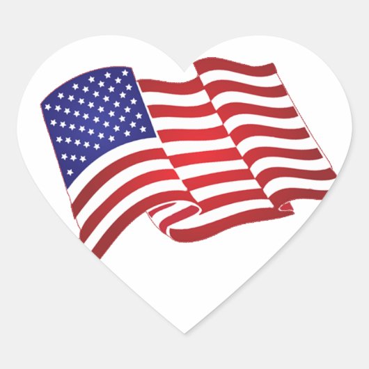 Stickers Drapeau américain (Devant)