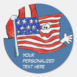 Stickers Drapeau Américain