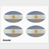 Stickers Drapeau Argentine (Feuille)