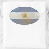 Stickers Drapeau Argentine (Sac)
