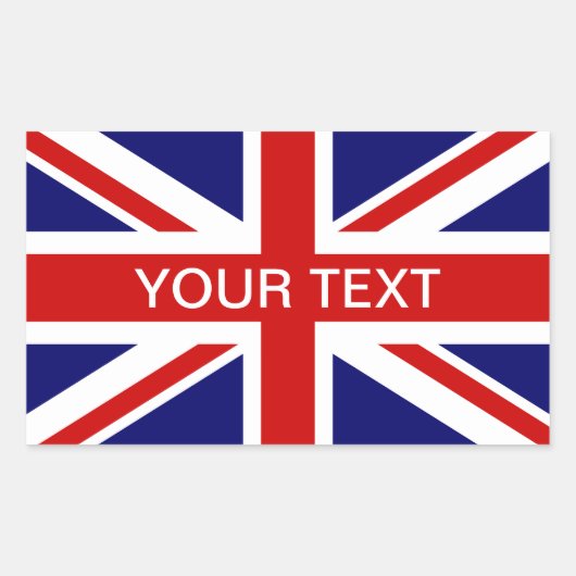 stickers drapeau britannique | prise union personn (Devant)