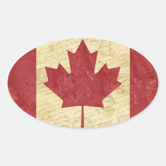 Stickers Drapeau Canada (Devant)
