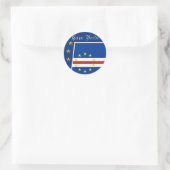 stickers drapeau cap-verdien (Sac)