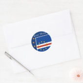 stickers drapeau cap-verdien (Enveloppe)