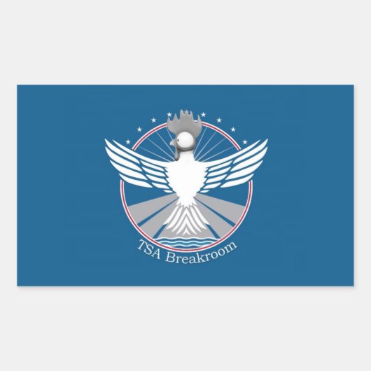 Stickers Drapeau de la salle de petit-déjeuner (x4 (Devant)