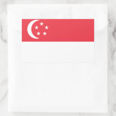 Stickers Drapeau de Singapour* (Sac)
