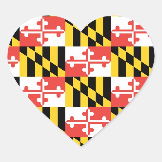 Stickers Drapeau du Maryland (Devant)