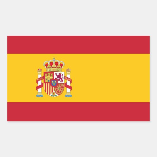 stickers drapeau espagnol (Devant)