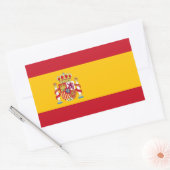 stickers drapeau espagnol (Enveloppe)