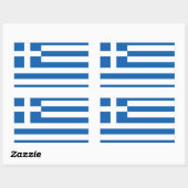 stickers drapeau grec (Feuille)