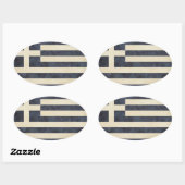 Stickers Drapeau Grèce (Feuille)