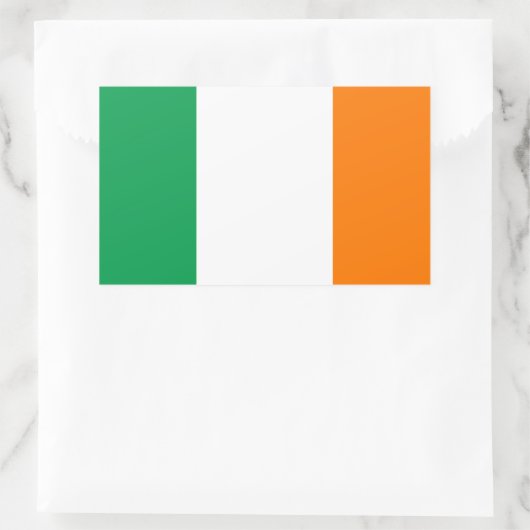 Stickers drapeau irlandais (Sac)
