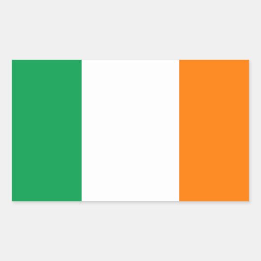 Stickers drapeau irlandais (Devant)