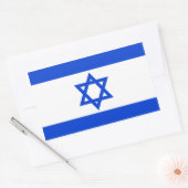 Stickers Drapeau Irsael (Enveloppe)