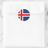 Stickers Drapeau islandais (Sac)
