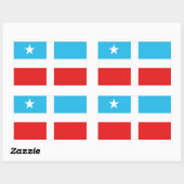 Stickers Drapeau Lares (Feuille)
