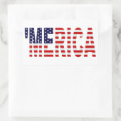 Stickers Drapeau 'MERICA US (Sac)