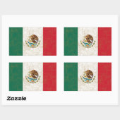Stickers DRAPEAU MEXIQUE (Feuille)
