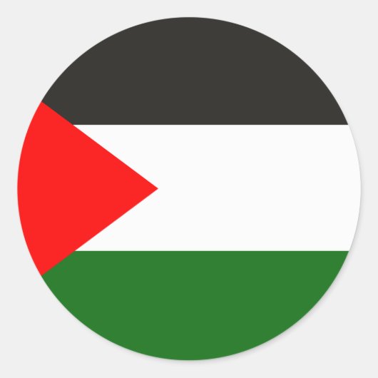 Stickers Drapeau Palestine (Devant)
