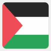 Stickers Drapeau Palestinien - linge de lit Systèm (Devant)