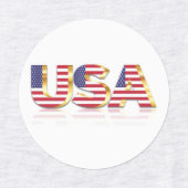 Stickers Drapeau Patriotique USA (Design 1)