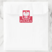 Stickers Drapeau Polska (Sac)