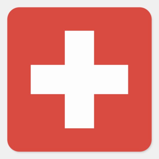 Stickers Drapeau Suisse (Devant)