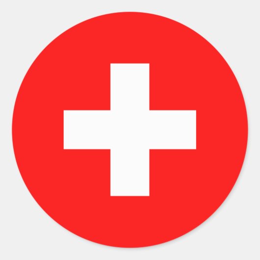 Stickers Drapeau Suisse (Devant)