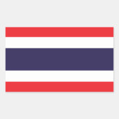 Stickers drapeau thaïlandais (Devant)