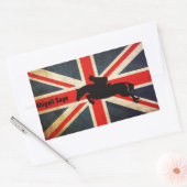 Stickers Drapeau Union Jack personnalisé (Enveloppe)