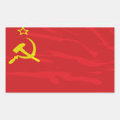 Stickers Drapeau URSS (Devant)