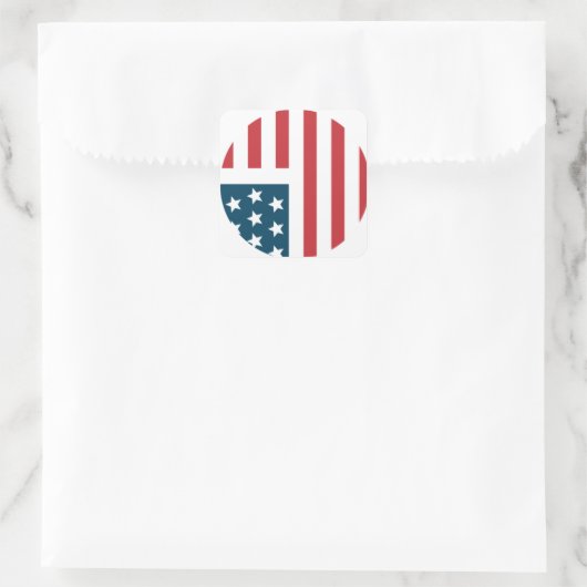 Stickers Drapeau USA (Sac)
