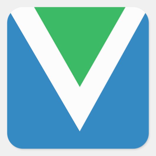 stickers Drapeau végétal (jeu de 6) (Devant)