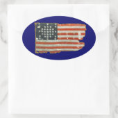 Stickers Drapeau vintage américain (Sac)