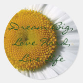 Stickers Dream Big (Devant)