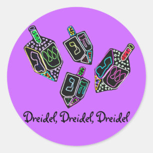 Stickers Dreidel, Dreidel, Dreidel