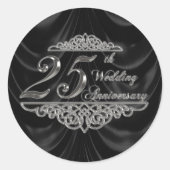 Stickers du 25e anniversaire du Mariage (Devant)