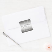 Stickers du 25e anniversaire du Mariage en argent (Enveloppe)