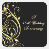 Stickers du 50e anniversaire du Mariage (Devant)