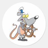 Stickers du capitaine de rat (Devant)