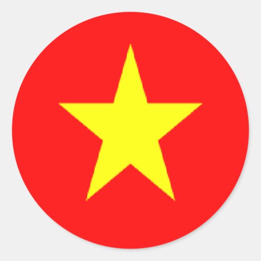 stickers du drapeau du Vietnam (Devant)