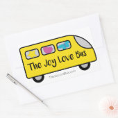 Stickers du logo du bus Joy Love (Enveloppe)
