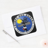 Stickers du logo du ranch pour chiens (Enveloppe)