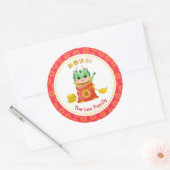 Stickers du Nouvel An chinois (Année du Dragon) (Enveloppe)