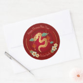 Stickers du Nouvel An chinois (Année du Serpent) R (Enveloppe)