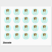 Stickers du Nouvel An vintage (Feuille)