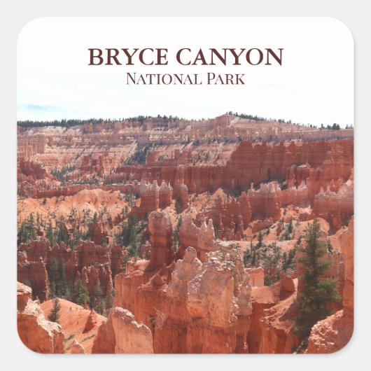 Stickers du parc national du Bryce Canyon (Devant)