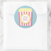 Stickers du Parti Anniversaire de enfant Merci Pop (Sac)